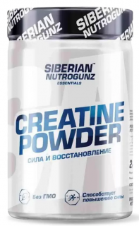 Siberian Nutrogunz CREATINE MONO 200 г Без вкуса без НДС (превью)