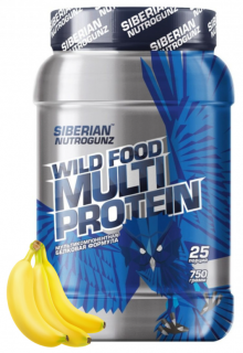 Siberian Nutrogunz MULTI PROTEIN Банан 750 г без НДС (превью)