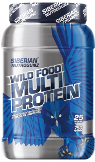 Siberian Nutrogunz MULTI PROTEIN Ванильный пломбир 750 г без НДС (превью)