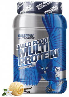 Siberian Nutrogunz MULTI PROTEIN Ванильный пломбир 750 г без НДС (превью)