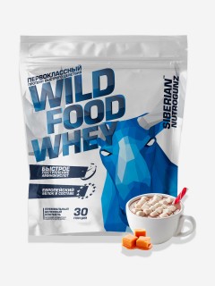 Siberian Nutrogunz WildFoodWhey 900 г Какао-карамель без НДС