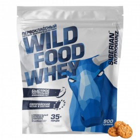 Siberian Nutrogunz WildFoodWhey 900 г Ореховое печенье без НДС (превью)