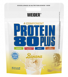 Weider Protein 80 Plus-2kg Banana срок 01.09.2025