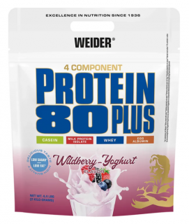 Weider Protein 80 Plus 2kg Wildberry Yoghurt срок 01.10.2025 (превью)