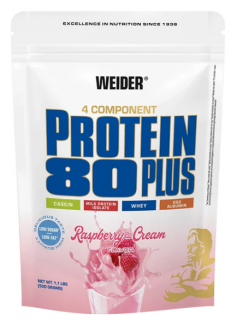 Weider Protein 80 Plus 500g Raspberry Chocolate срок 01.11.2025 (превью)
