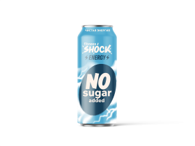 FitnesSHOCK Напиток Natural tea guarana extract б/а тонизирующий газированный (12шт в уп) 450&nbsp;мл (превью)