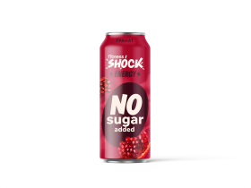 FitnesSHOCK Напиток Natural tea guarana extract б/а тонизирующий газированный (12шт в уп) 450&nbsp;мл (превью)