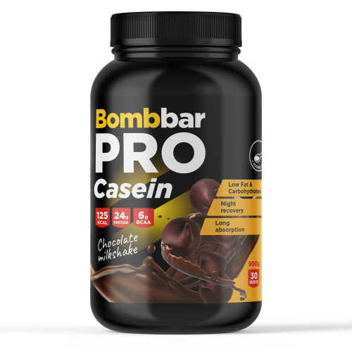Bombbar Casein PRO 900 г Шоколадный милкшейк без НДС до 10.09.2025 (превью)