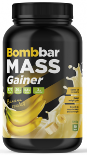 Bombbar Mass Gainer 1000 г Банановый коктейль без НДС до 05.11.2025 (превью)