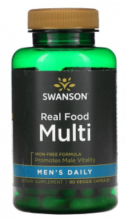 Sw Real Food Multi Men s Daily, 90 Veg Caps до 09.2025 (превью)