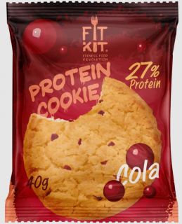 FITKIT без НДС Protein сookie (24 шт в уп) 40 г Кола до 07.07.2025