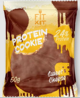 FITKIT без НДС Protein chocolate сookie (24 шт в упакове) 50 г Сладкий сыр до 26.07.2025