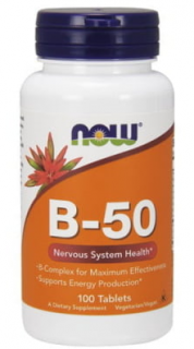 Now Vitamin B-50 100 tabl без срока годности
