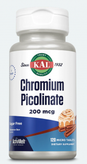 Kal Chromium Picolinate Actml 120ct 200mcg Cinnamon до 09.2025 (превью)