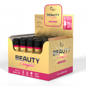 Optimum System Gold Series Beauty complex 20 флаконов по 25 мл со вкусом вишня (превью)