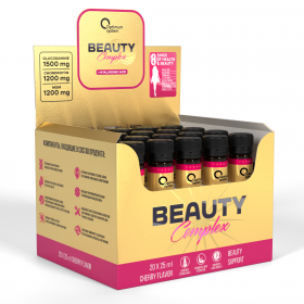 Optimum System Gold Series Beauty complex 20 флаконов по 25 мл со вкусом вишня (превью)