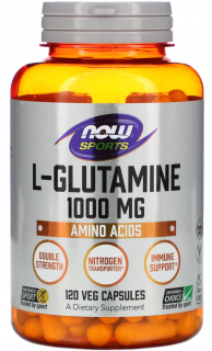 Now L-Glutamine 1000 mg 120 caps брак товарной этикетки ЧЗ (превью)