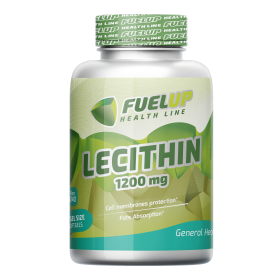 FuelUp Lecithin 1200 mg, 90 softgels до 09.2025 (превью)