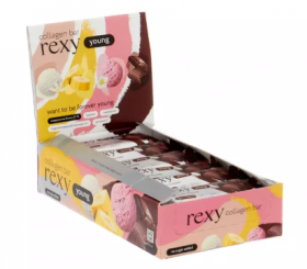 Уценка Proteinrex Батончик с высоким содержанием белка Rexy young (18шт в уп) 35 г Банановый шейк до 06.12.24 без НДС