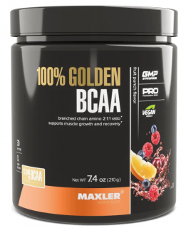 Maxler 100% Golden BCAA 210 г Fruit Punch с НДС (превью)