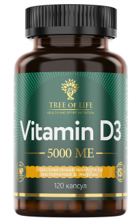 Tree of Life Витамин D3 5000 ME (превью)