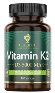 Tree of Life Витамины К2 и D3 MAX (5000 ME) (превью)