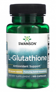 Sw L-Glutathione - Featuring Setria Glutathione 100 mg, 100 caps до 10.25 (превью)