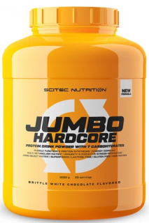 Scitec Nutrition Jumbo Hardcore 3060 г хрустящий белый шоколад до 25.10.2025 (превью)