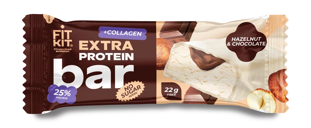 FITKIT Extra Protein BAR (25шт в уп) 60&nbsp;г (превью)