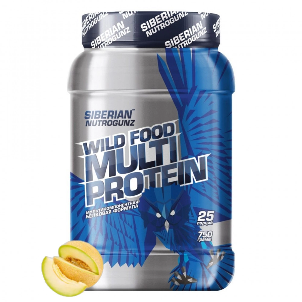 Siberian Nutrogunz MULTI PROTEIN Дыня 750 г без НДС до 28.08.2025 (превью)