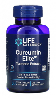 LIFE Extension Curcumin Elite™ Turmeric Extract, 60 vcaps до 10.2025 (превью)