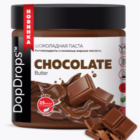 DopDrops Паста шоколадная натуральная 500 г “Сhoсolate Butter” / 2025-09-16 (превью)