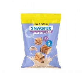 Bombbar SNAQ FABRIQ Батончик неглазированный вафельный Штучно 100 г со сливочным вкусом (превью)