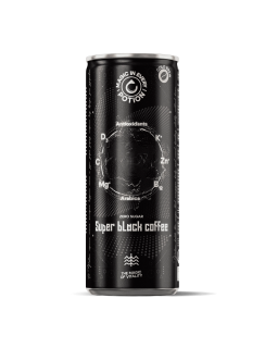 POTION Super Coffee Black Напиток б/а (12шт в уп) 330&nbsp;мл (превью)