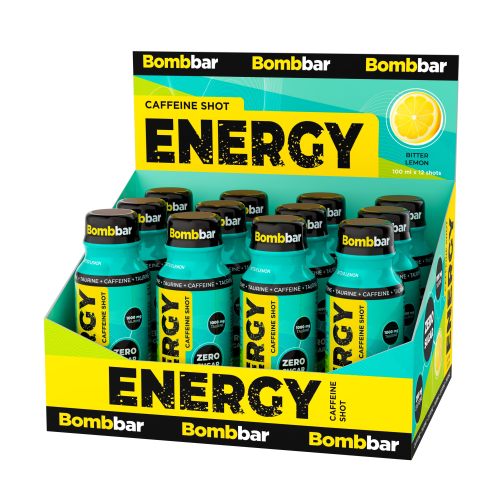 Bombbar Напиток тонизирующий Energy (12шт в уп) 100 мл Горький лимон до 2025-08-15 (превью)