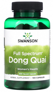 Swanson Full Spectrum Dong Quai 530 mg 100 Caps до 12.2025 (превью)