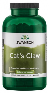 Swanson Full Spectrum Cat's Claw 500 mg 250 Caps до 11.2025 (превью)