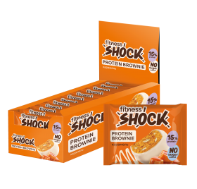 FitnesSHOCK Бисквит глазированный Брауни (12шт в уп) 50&nbsp;г