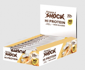FitnesSHOCK Батончик неглазированный (12шт в уп) 60&nbsp;г (превью)