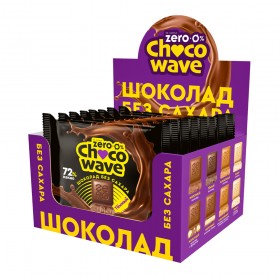 Mr. Djemius Шоколад Chocowave (8шт в уп) Шоубокс 60 г тёмный (72%) без НДС до 07.08.2025