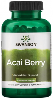 SWANSON Acai Berry 500 mg 120 caps до 11.2025 (превью)