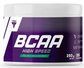 7 Trec GOLD CORE LINE BCAA HIGH SPEED 250g JAR LEMON до 2025-09-01