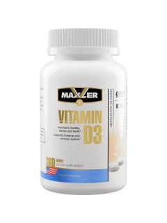 Maxler Vitamin D3 1200 IU 360 таб 02.24
