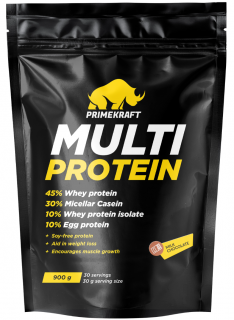 Prime Kraft MULTI PROTEIN дойпак 900 г Milk chocolate без НДС (превью)