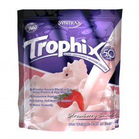 Syntrax Trophix 2270 г Strawberry Smoothie дырочка заклеена (превью)