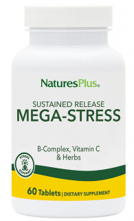 Nature's Plus MEGA-STRESS S/R TAB 60 до 01.2026 (превью)