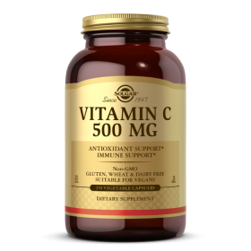 Solgar Vitamin C 500 mg Vegetable Capsule, 250 caps до 01.2026 (превью)