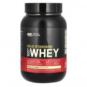 Optimum Nutrition 100 % Whey protein Gold standard 899&nbsp;г (превью)