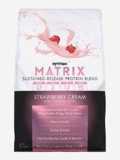 Syntrax Matrix 5.0 2270 г Strawberry Cream / 2026-12-15 дырочка заклеена