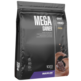 Maxler Mega Gainer 1000 г Chocolate с НДС (превью)